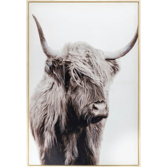 Dartmoor Artwork - 532733 by Livabliss in main: dark brown, frame: and hand finishedhand painted. Made from canvas, polystyrene in a modern style.