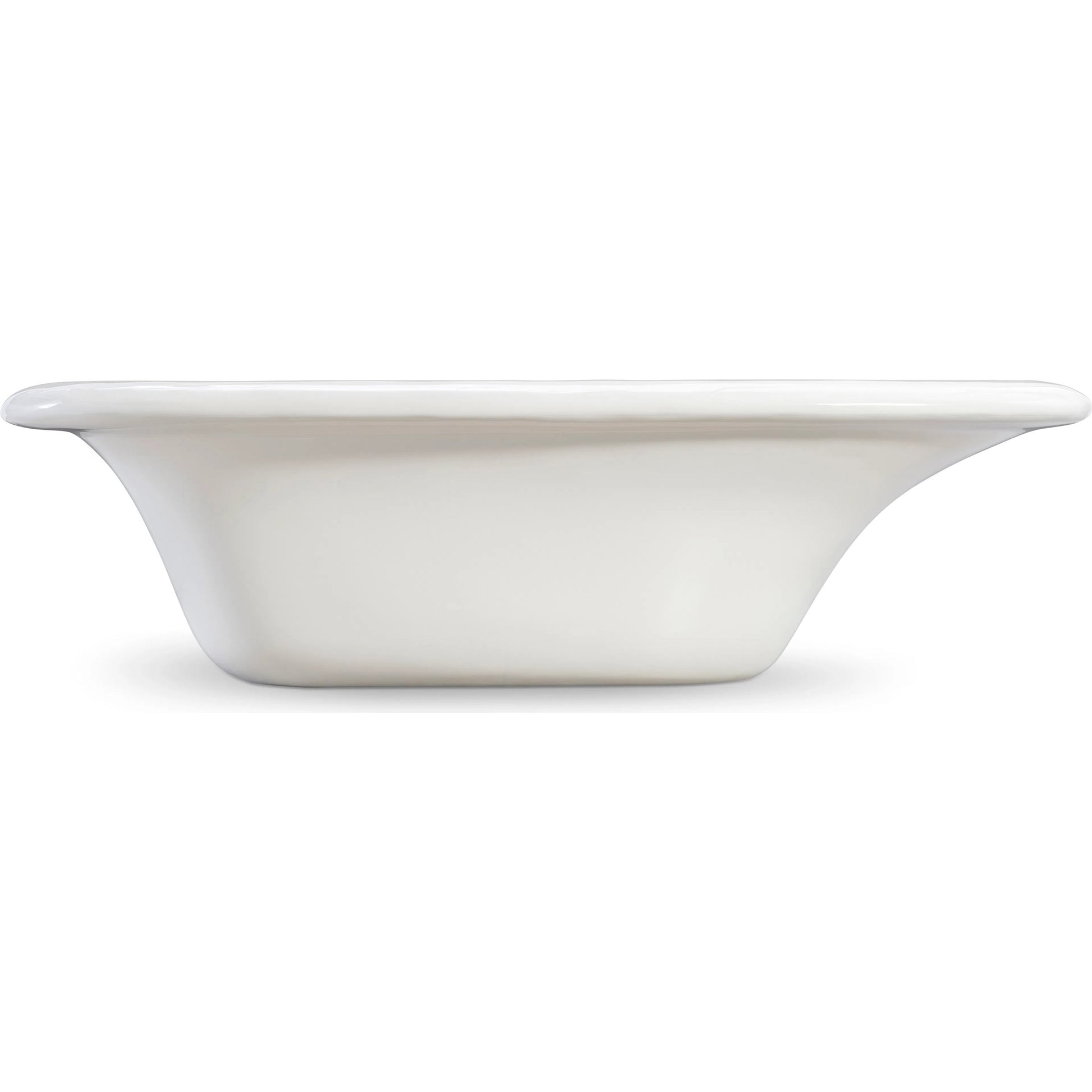 Poca Cocktail Table by Bernhardt in white, cream. Made from concrete in a unique style.