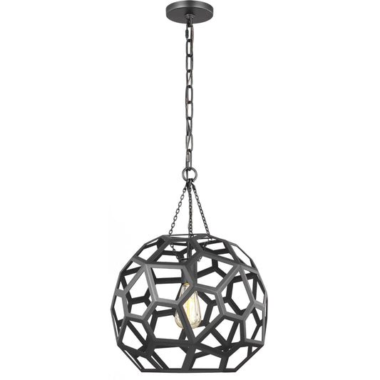 Feccetta Medium Pendant by Visual Comfort & Co.. Made from steel in a modern style.