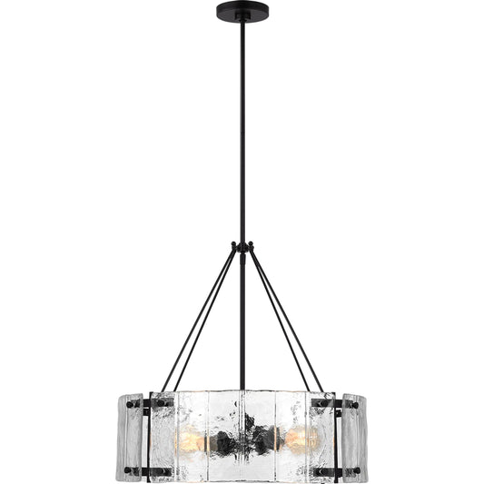 Calvert Medium Chandelier by Visual Comfort & Co.. Made from steel in a unique style.