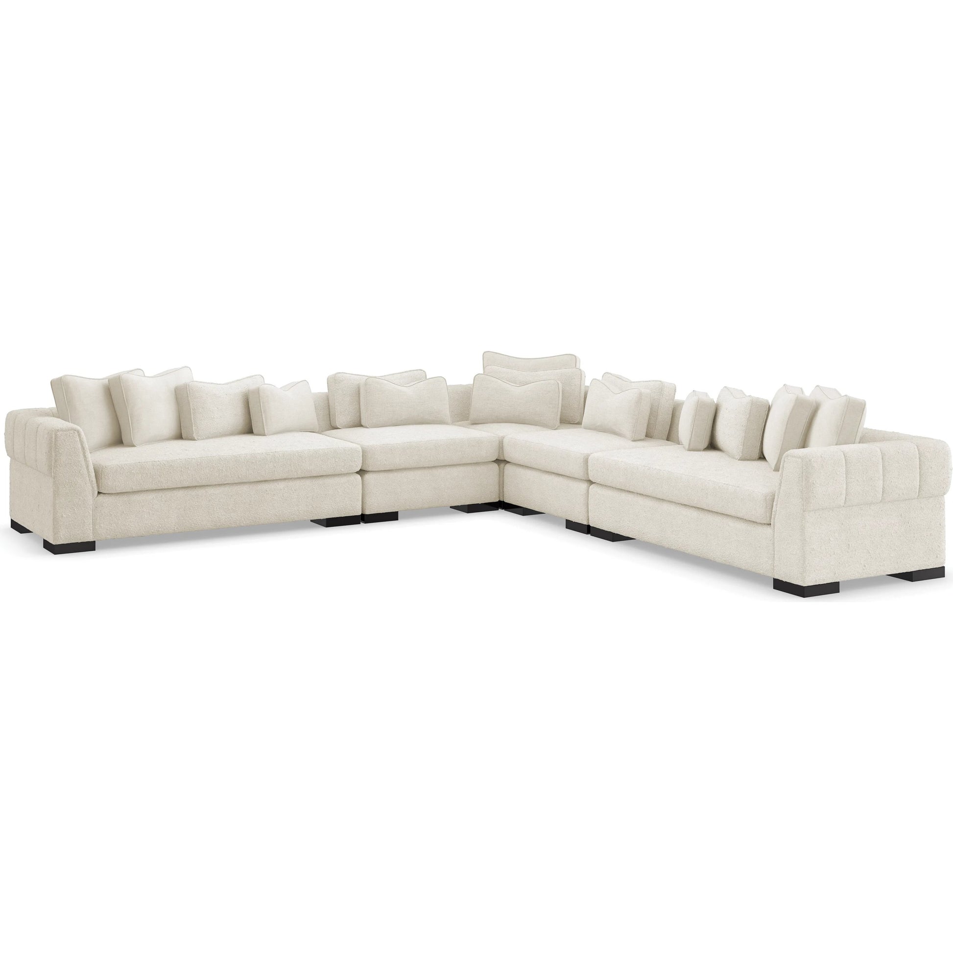 Edge Laf Loveseat by Caracole in satin ebony. Made from birch in a transitional style.