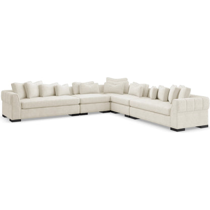 Edge Raf Loveseat by Caracole in satin ebony. Made from birch in a modern style.