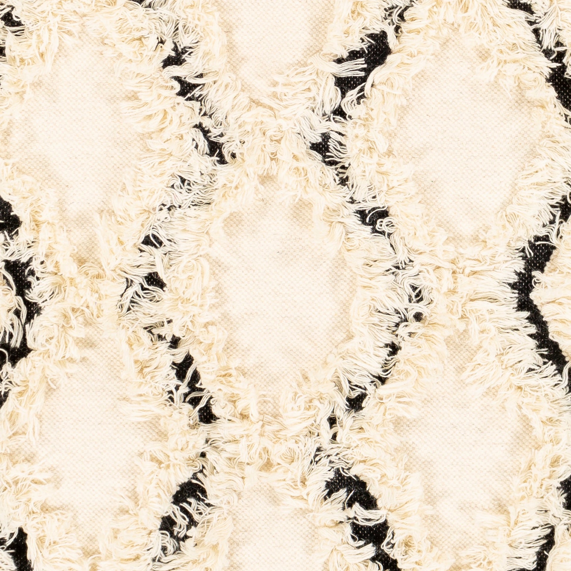 Apache Rug - 23792 by Livabliss in cream, black. Made from 100% wool in a unique style.