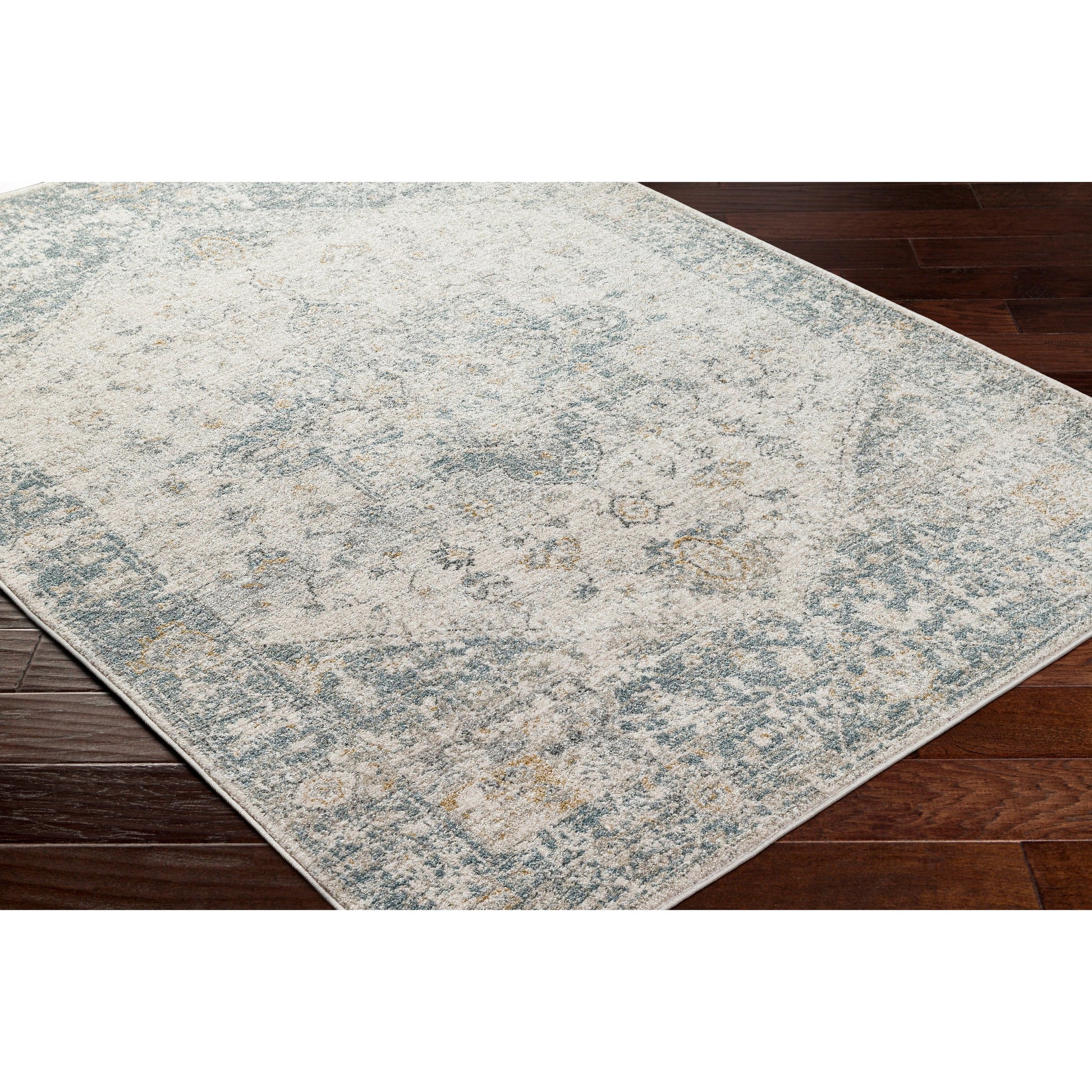 Alpharetta Rug - 494355 by Livabliss in cream, light beige, medium gray, blue, charcoal, amber. Made from face: 100% polypropylene, warp: 100% polyester in a unique style.