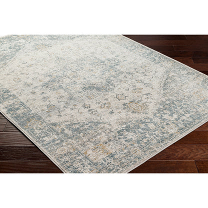 Alpharetta Rug - 494355 by Livabliss in cream, light beige, medium gray, blue, charcoal, amber. Made from face: 100% polypropylene, warp: 100% polyester in a unique style.