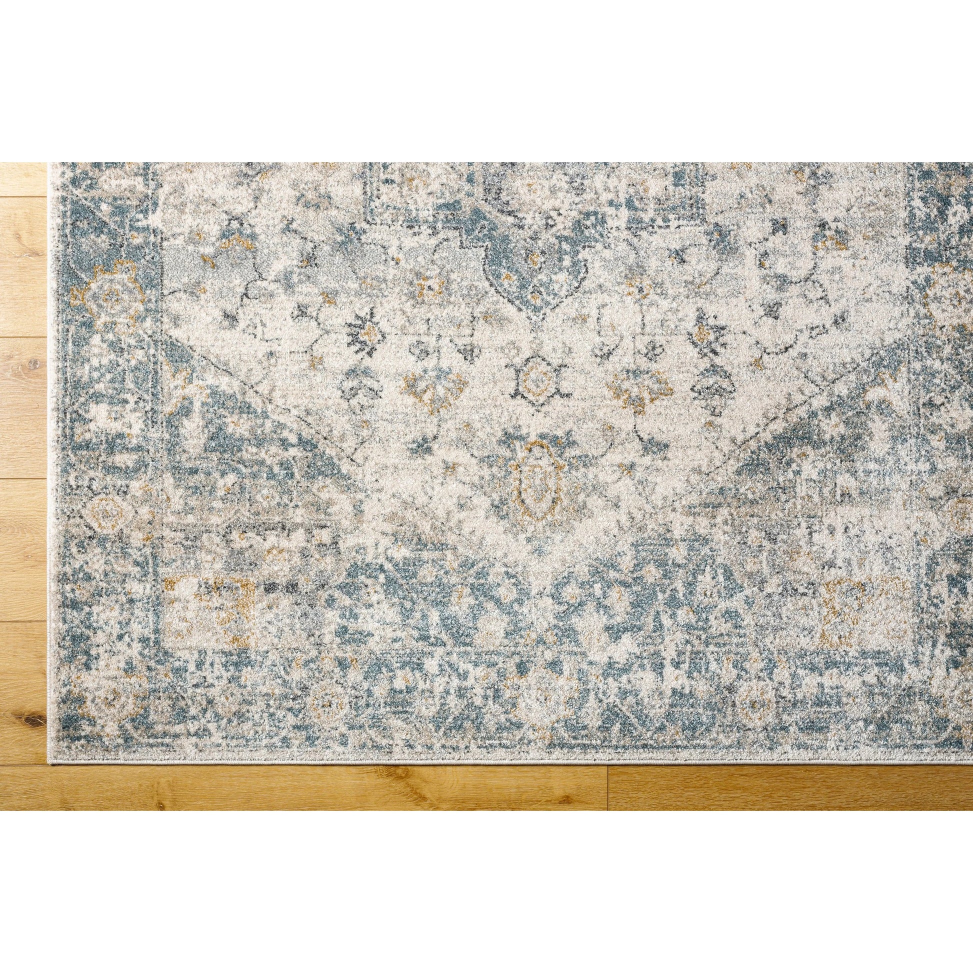 Alpharetta Rug - 494355 by Livabliss in cream, light beige, medium gray, blue, charcoal, amber. Made from face: 100% polypropylene, warp: 100% polyester in a unique style.