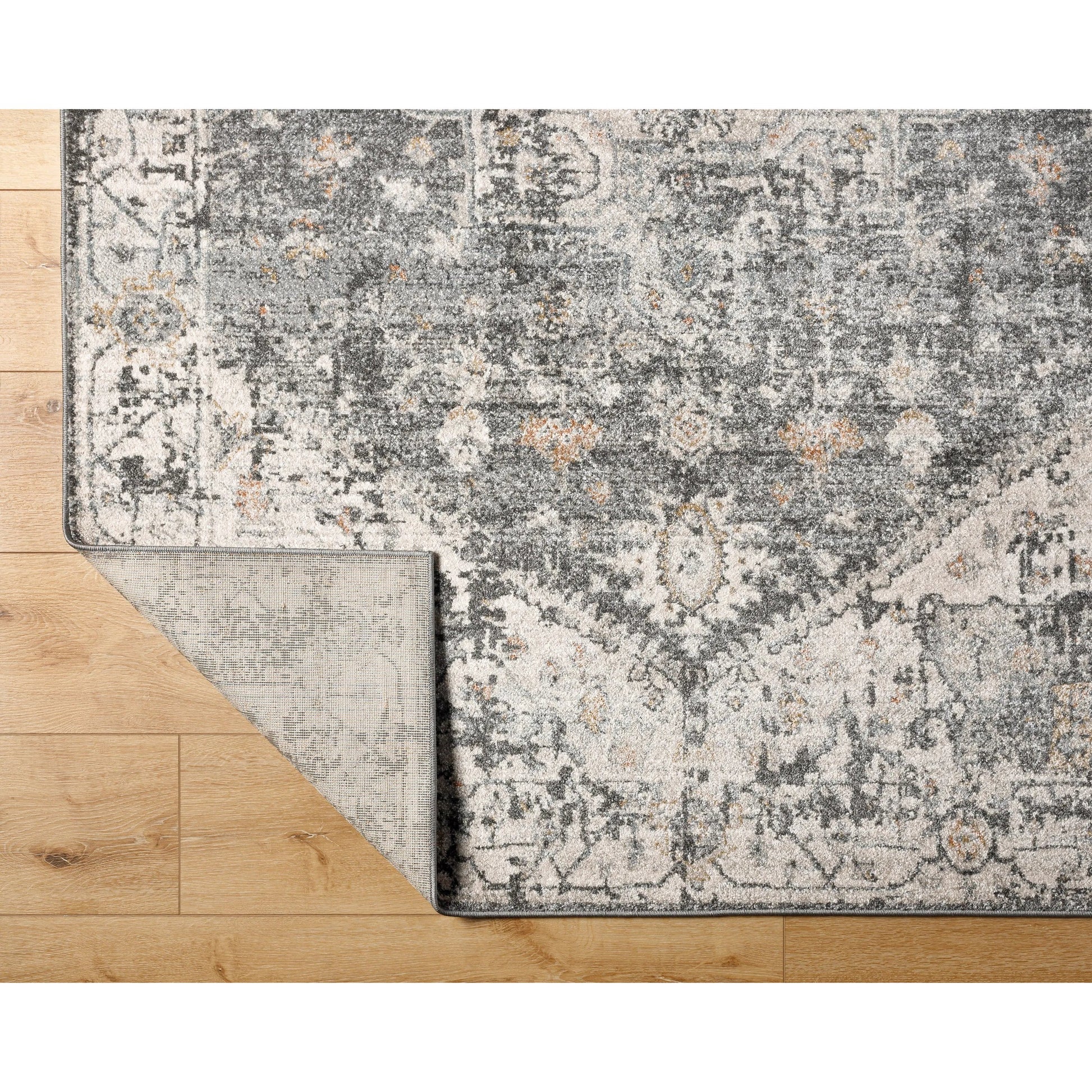 Alpharetta Rug - 494355 by Livabliss in cream, light beige, medium gray, blue, charcoal, amber. Made from face: 100% polypropylene, warp: 100% polyester in a unique style.