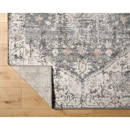 Alpharetta Rug - 494355 by Livabliss in cream, light beige, medium gray, blue, charcoal, amber. Made from face: 100% polypropylene, warp: 100% polyester in a unique style.