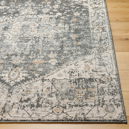 Alpharetta Rug - 494355 by Livabliss in cream, light beige, medium gray, blue, charcoal, amber. Made from face: 100% polypropylene, warp: 100% polyester in a unique style.