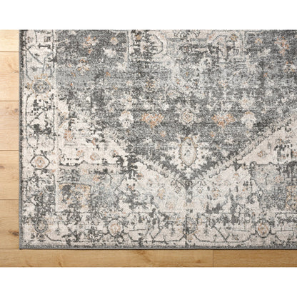 Alpharetta Rug - 494355 by Livabliss in cream, light beige, medium gray, blue, charcoal, amber. Made from face: 100% polypropylene, warp: 100% polyester in a unique style.