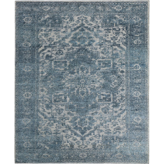 Aposio APS03 Rug by Jaipur Living in blue. Made from 100% wool in a unique style.