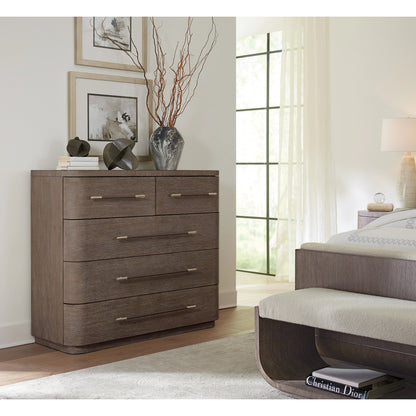 Modern Mood Bachelors Chest by Hooker Furniture. Made from oak veneers in a modern style.