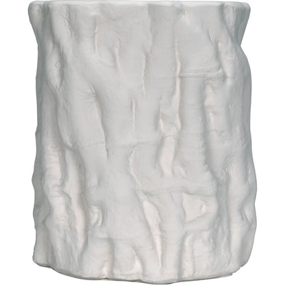 Damono Side Table by Noir. Made from fiber cement in a rustic style.