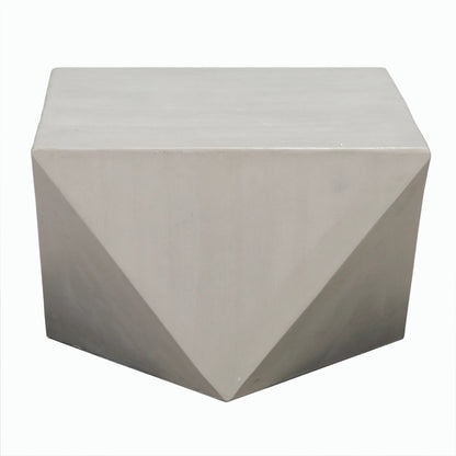 Bota Coffee/Side Table by Noir in natural. Made from fiber cement in a modern style.