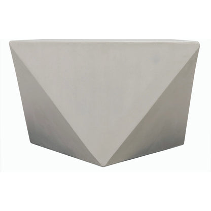 Bota Coffee/Side Table by Noir in natural. Made from fiber cement in a modern style.