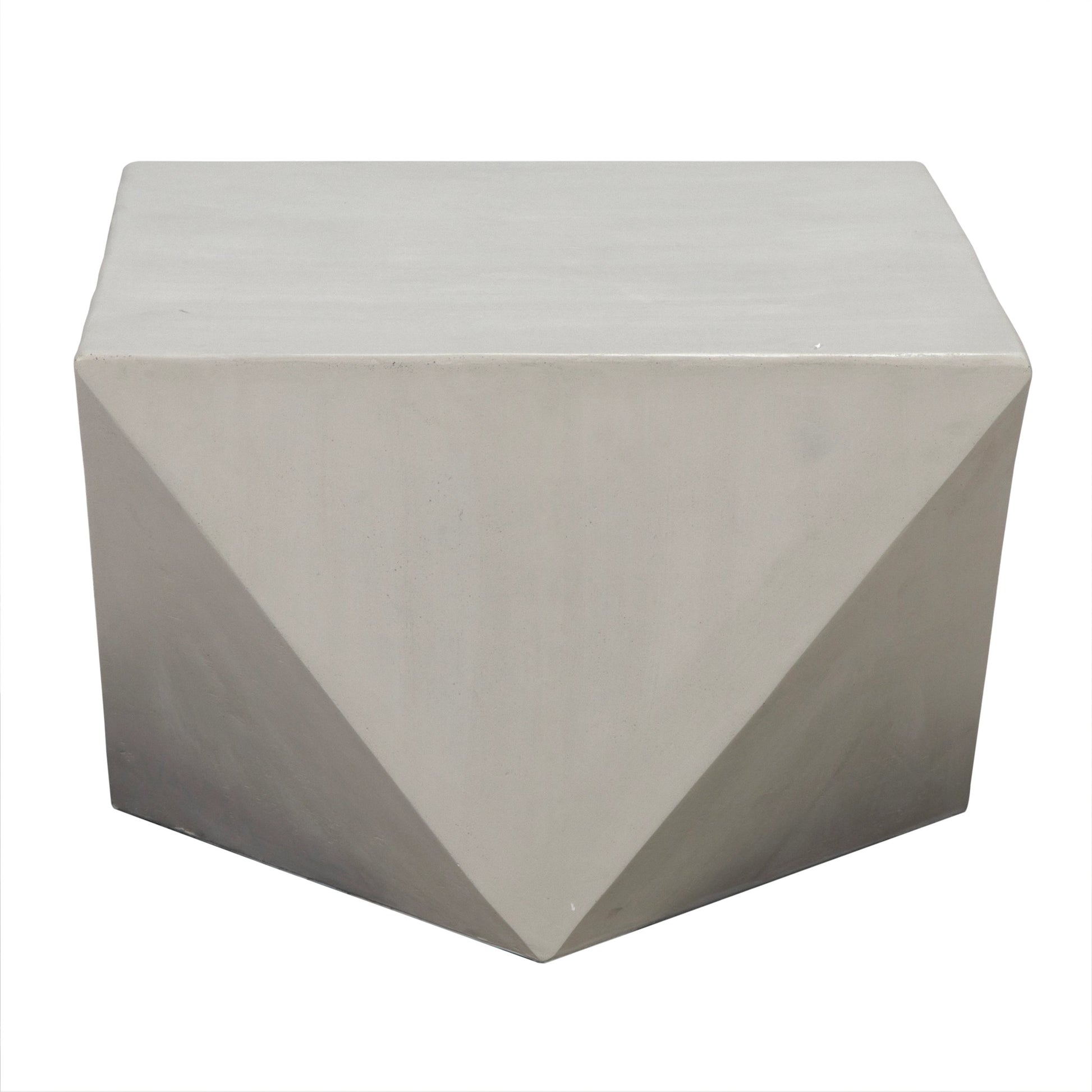 Bota Coffee/Side Table by Noir in natural. Made from fiber cement in a modern style.