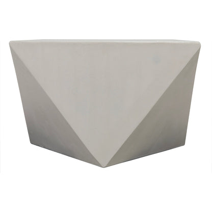 Bota Coffee/Side Table by Noir in natural. Made from fiber cement in a modern style.