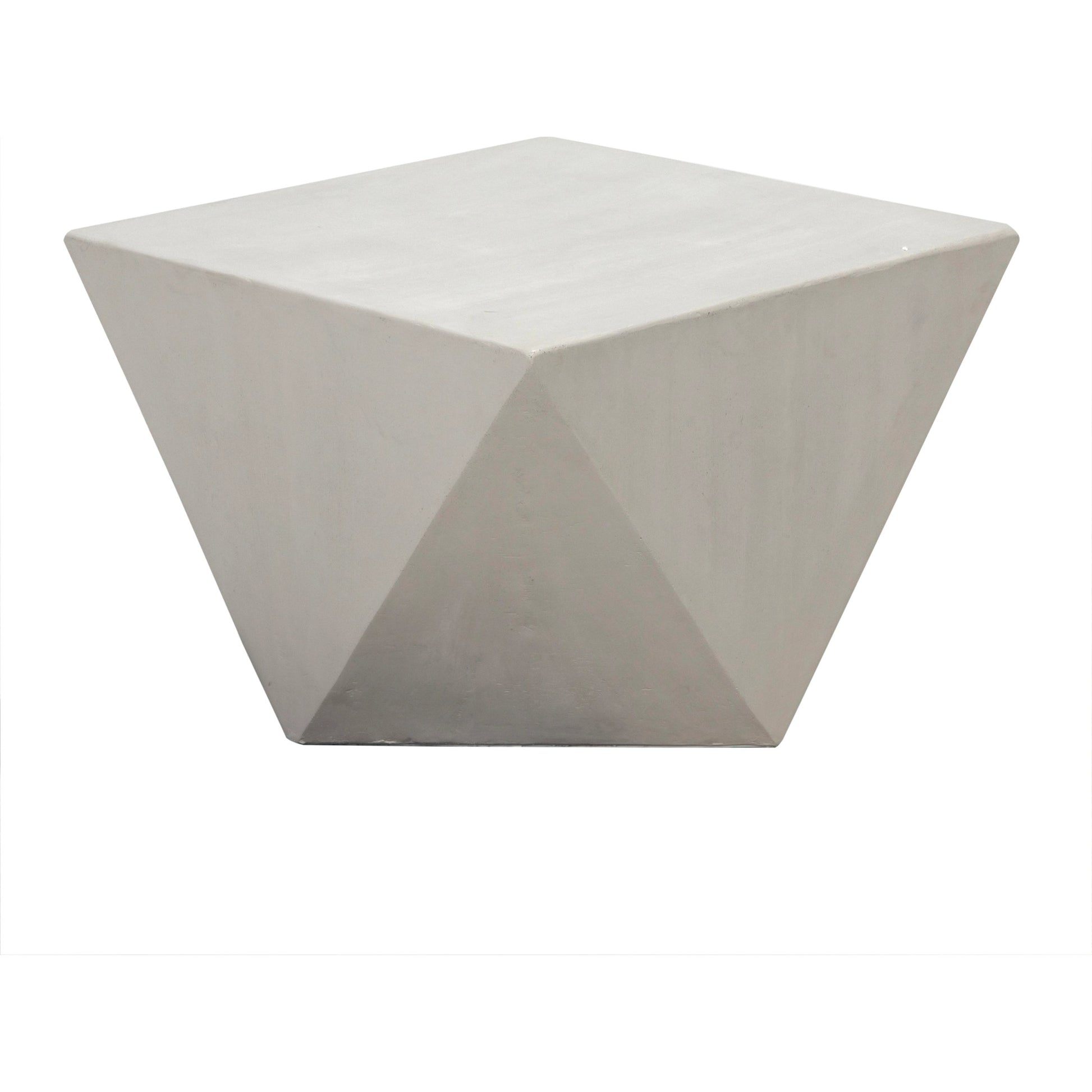 Bota Coffee/Side Table by Noir in natural. Made from fiber cement in a modern style.