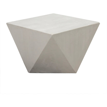 Bota Coffee/Side Table by Noir in natural. Made from fiber cement in a modern style.