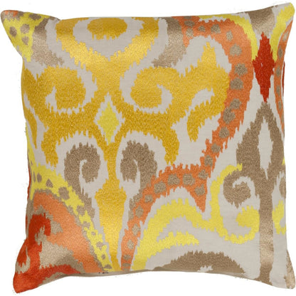 Ara Pillow - 23018 by Surya. Made from 100% polyester in a traditional style.