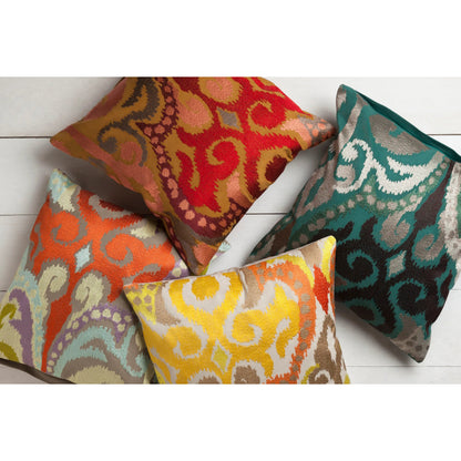 Ara Pillow - 23018 by Surya. Made from 100% polyester in a traditional style.