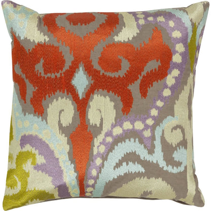 Ara Pillow - 23018 by Surya. Made from 100% polyester in a traditional style.