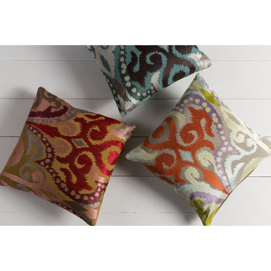 Ara Pillow - 23018 by Surya. Made from 100% polyester in a traditional style.