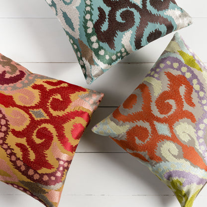Ara Pillow - 23018 by Surya. Made from 100% polyester in a traditional style.