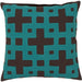 Layered Blocks Pillow - 11025 by Surya. Made from 100% cotton in a modern style.