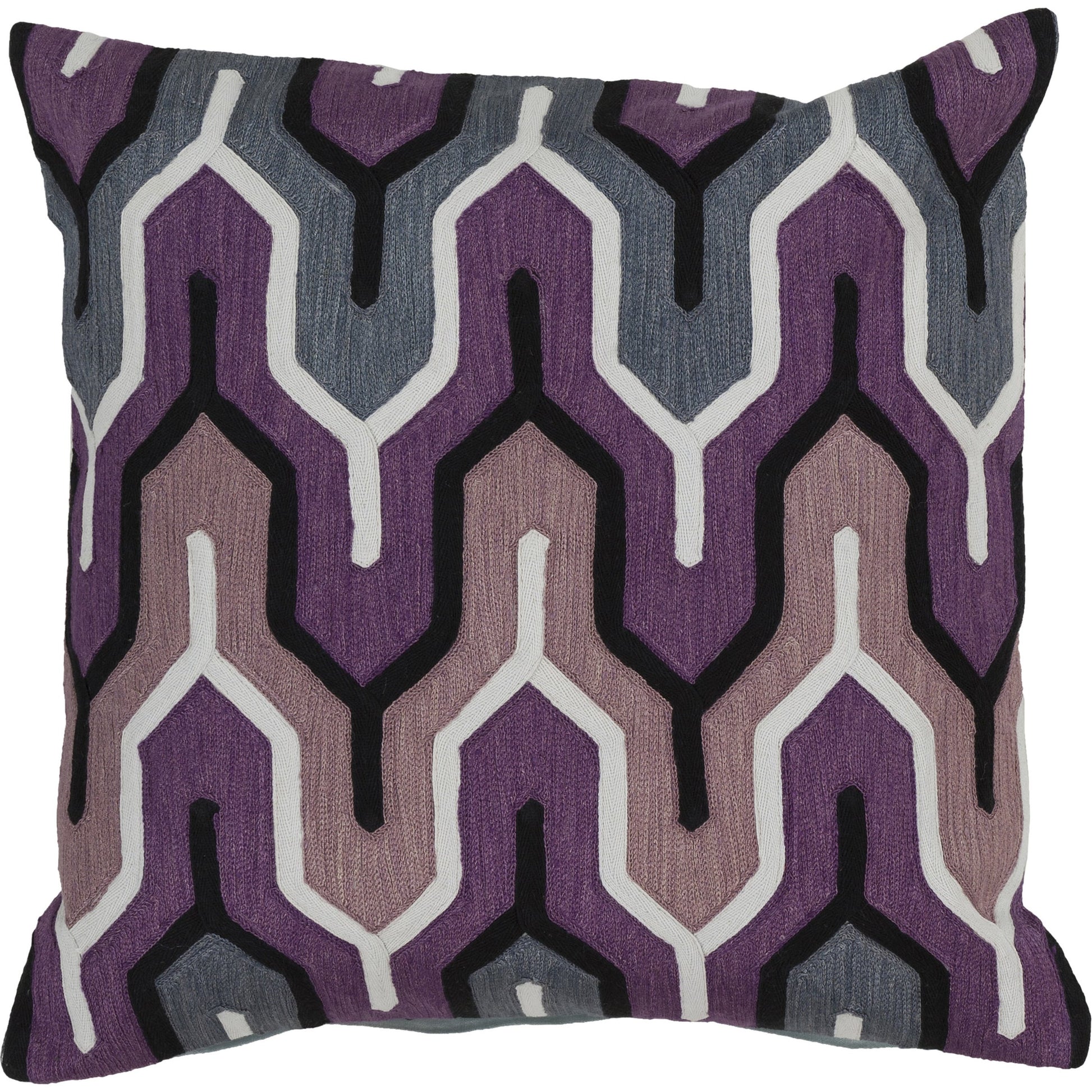 Aztec Pillow - 24931 by Surya. Made from 100% cotton in a modern style.