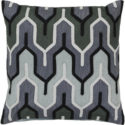 Aztec Pillow - 24931 by Surya. Made from 100% cotton in a modern style.