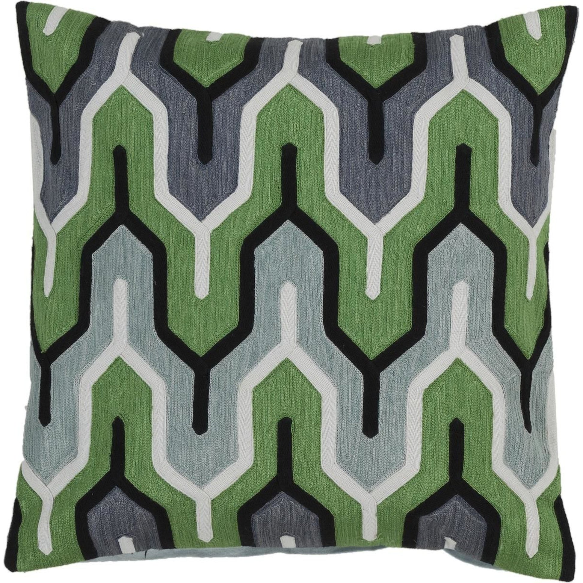 Aztec Pillow - 24931 by Surya. Made from 100% cotton in a modern style.