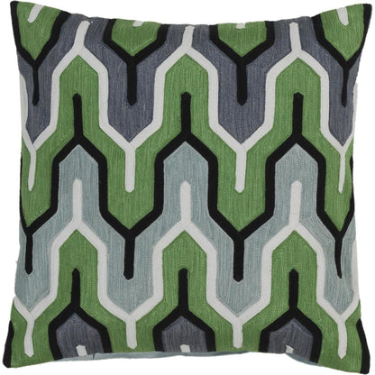 Aztec Pillow - 24931 by Surya. Made from 100% cotton in a modern style.