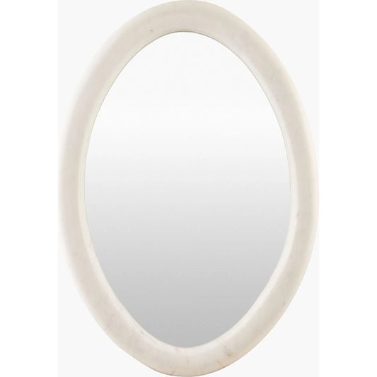 Araminta Accent Mirror by Surya. Made from marble in a unique style.