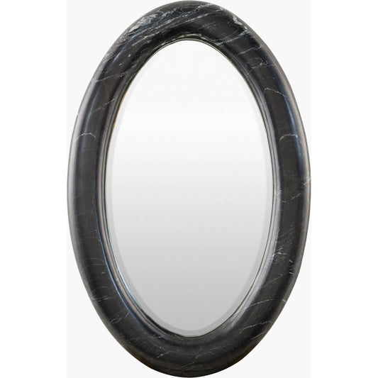 Araminta Accent Mirror by Surya. Made from marble in a unique style.