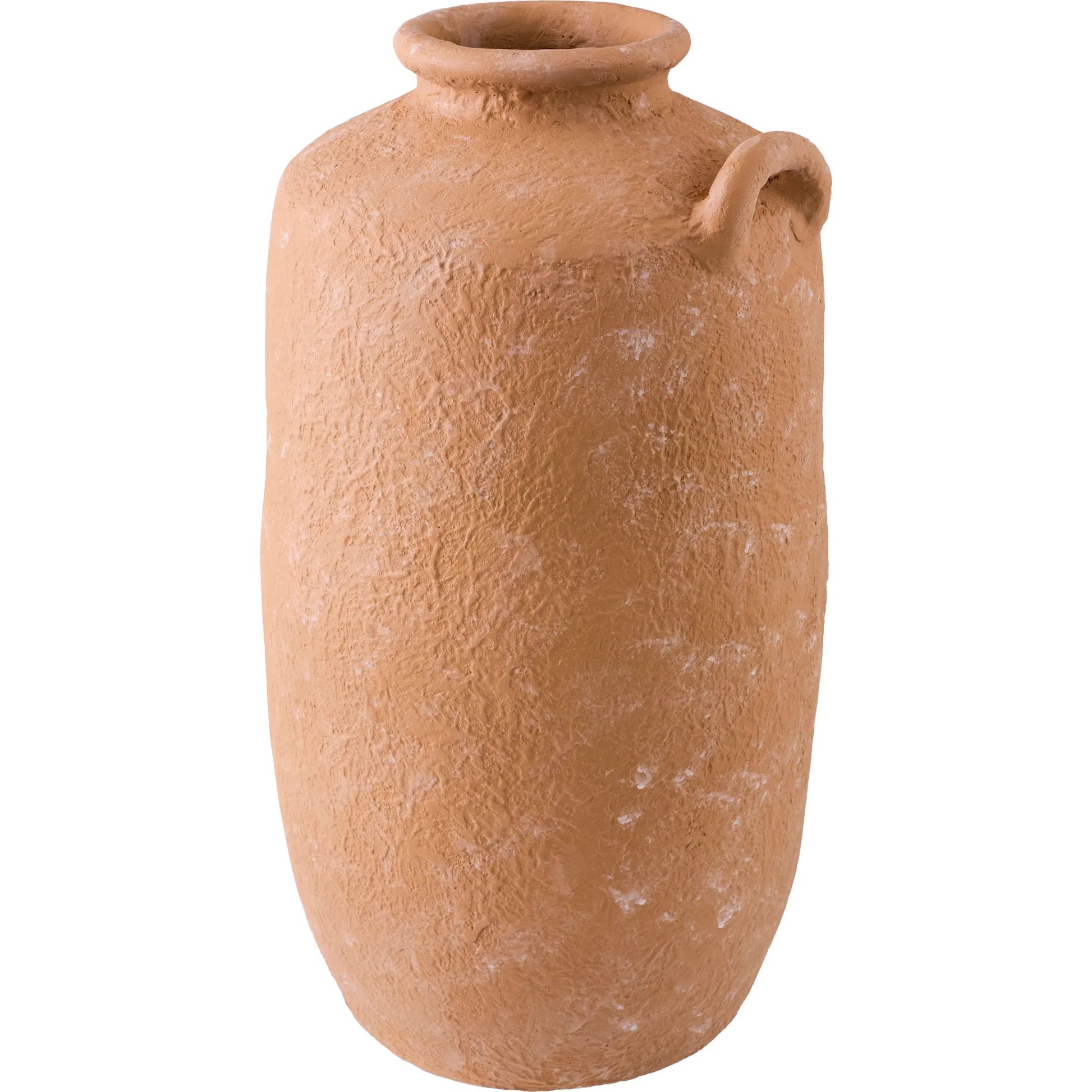 Artefact Tall Vase by Surya in terracotta. Made from terracotta in a rustic style.
