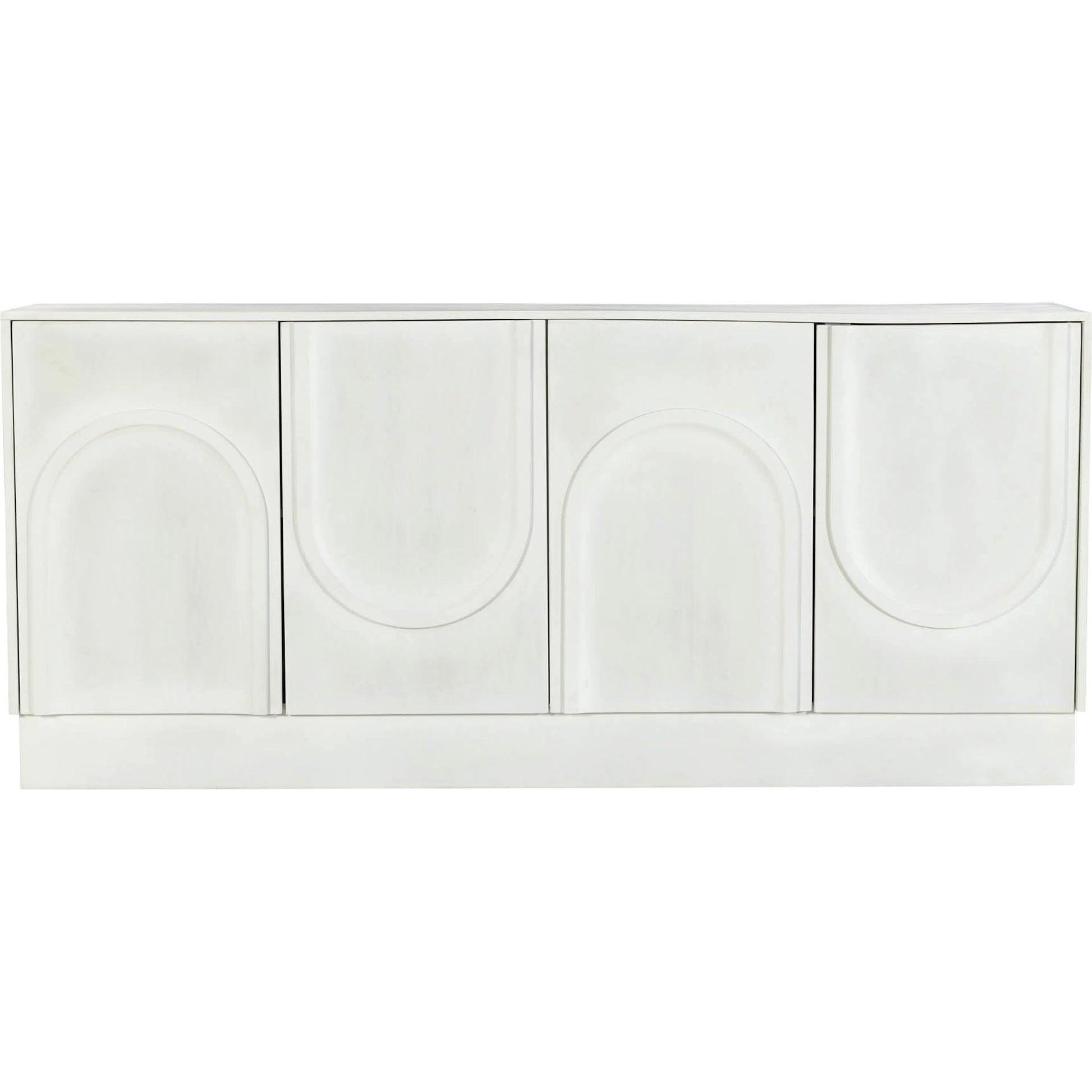 Tempo Sideboard by LH Imports in white wash. Made from unique in a modern style.