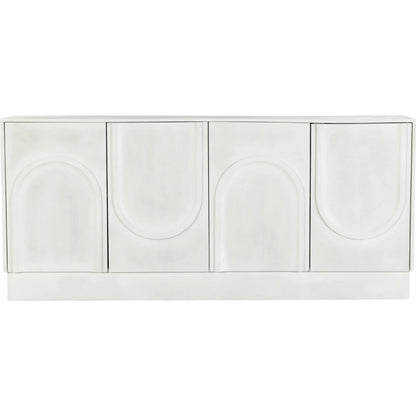 Tempo Sideboard by LH Imports in white wash. Made from unique in a modern style.
