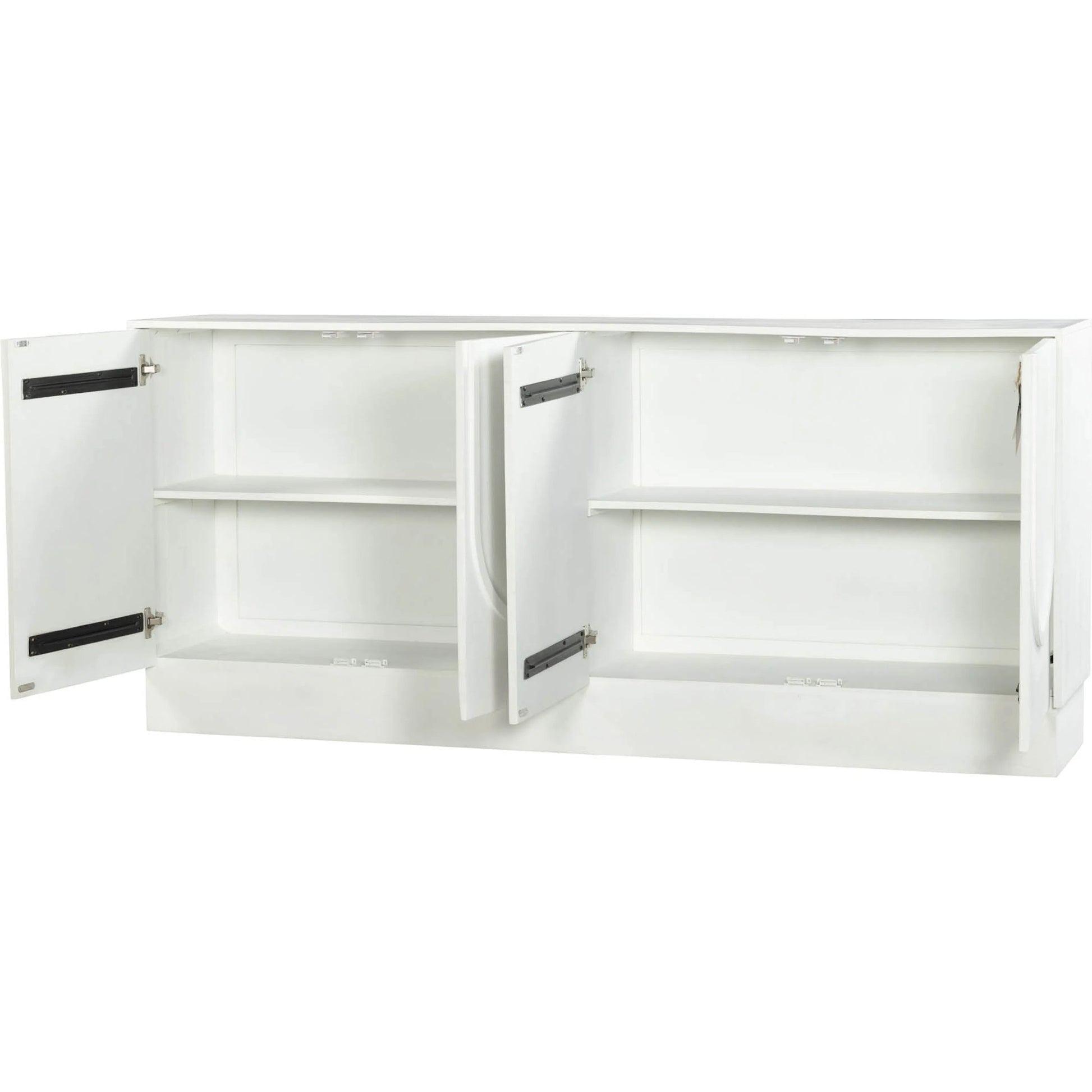 Tempo Sideboard by LH Imports in white wash. Made from unique in a modern style.