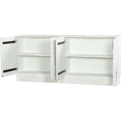Tempo Sideboard by LH Imports in white wash. Made from unique in a modern style.