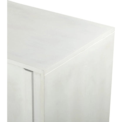 Tempo Sideboard by LH Imports in white wash. Made from unique in a modern style.