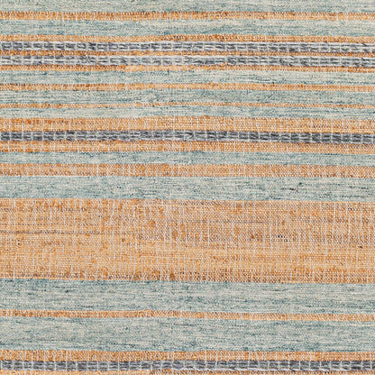 Arielle Rug - 26079 by Surya in tan, ink blue, slate, seafoam, sage. Made from 55% wool, 45% jute in a unique style.