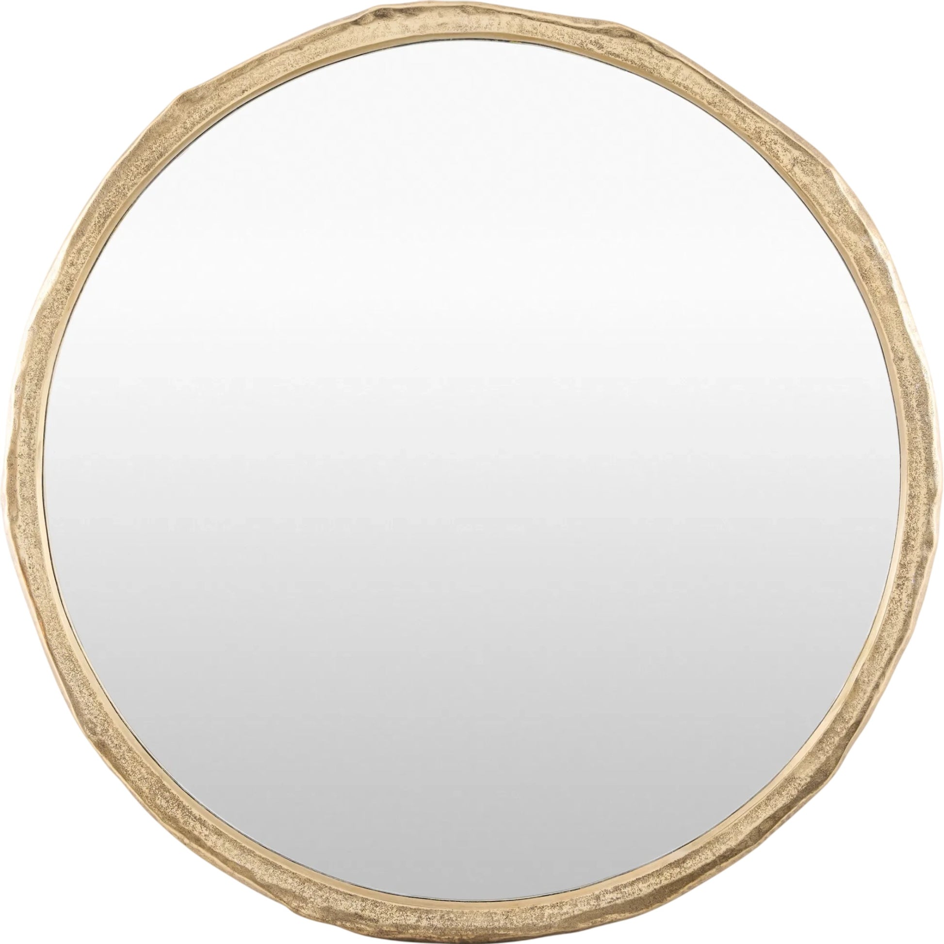 Arenas Accent Mirror by Livabliss. Made from aluminum in a modern style.