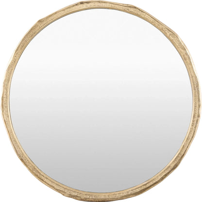 Arenas Accent Mirror by Livabliss. Made from aluminum in a modern style.