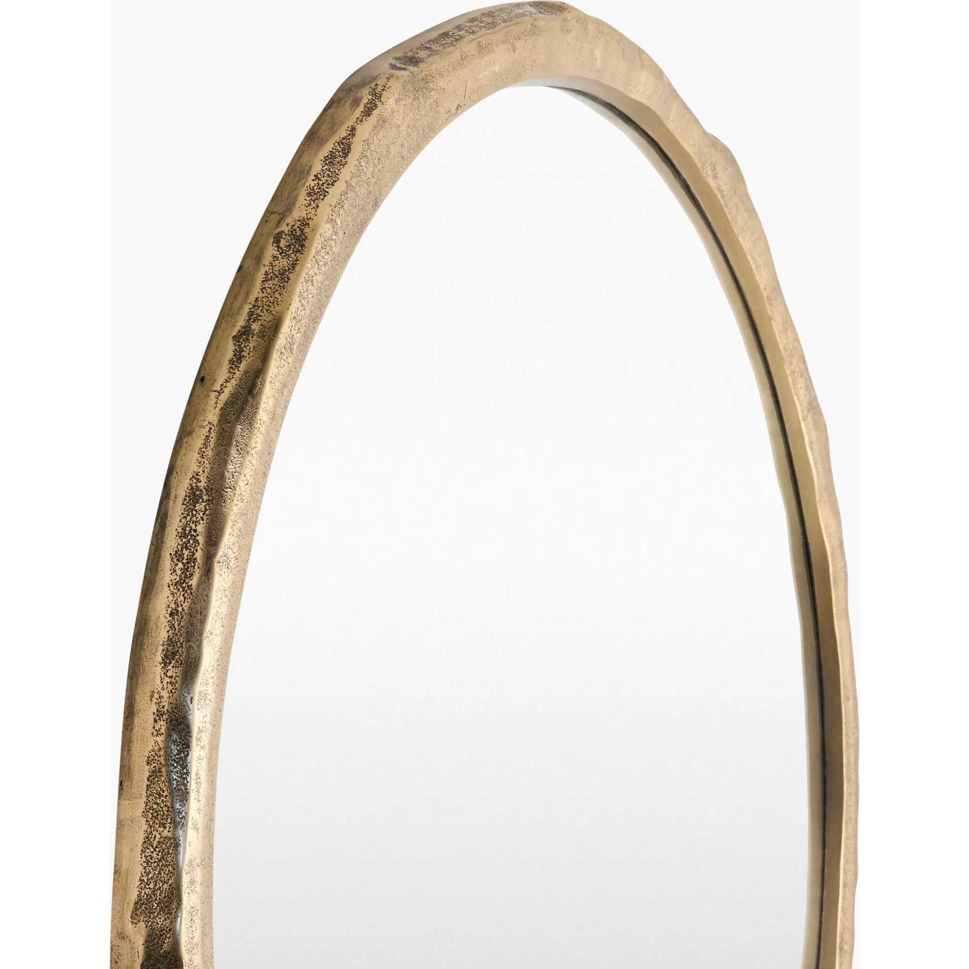 Arenas Accent Mirror by Livabliss. Made from aluminum in a modern style.