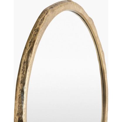 Arenas Accent Mirror by Livabliss. Made from aluminum in a modern style.