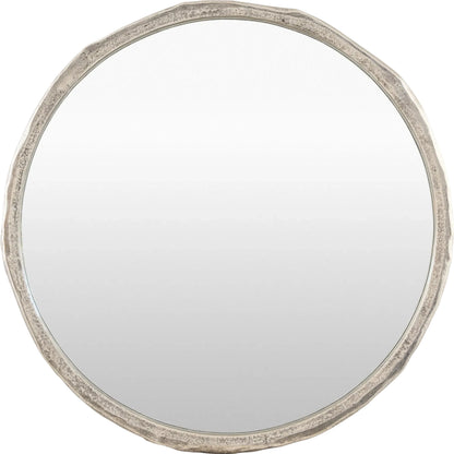 Arenas Accent Mirror by Livabliss. Made from aluminum in a modern style.