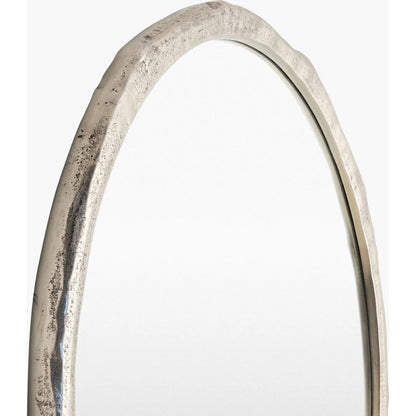Arenas Accent Mirror by Livabliss. Made from aluminum in a modern style.