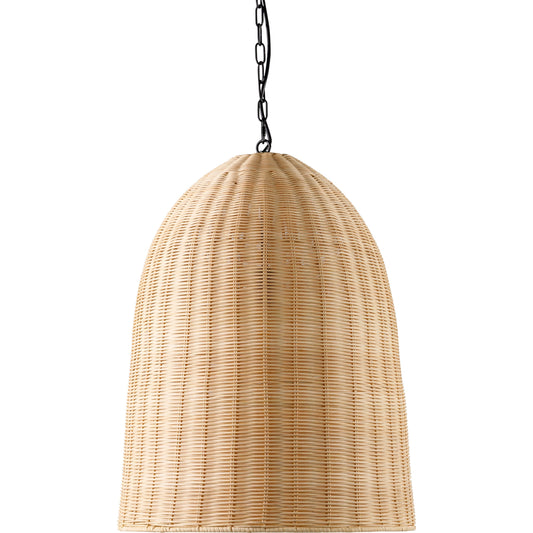 Arboria Pendant - 529022 by Surya. Made from fixture: rattan in a cottage & farmhouse style.