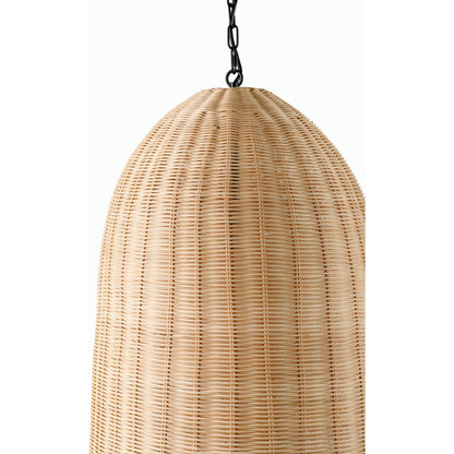 Arboria Pendant - 529022 by Surya. Made from fixture: rattan in a cottage & farmhouse style.